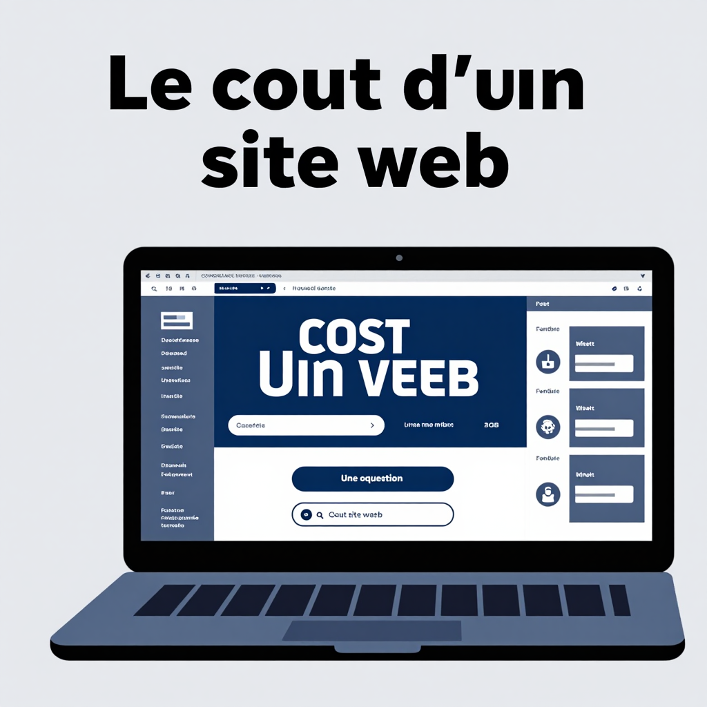 Le coût d&rsquo;un site web : une question fréquemment posée